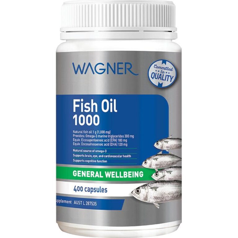 Wagner Fish Oil 1000 400 Capsules Best Price in Sri Lanka Onex.lk